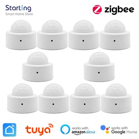 Tuya Zigbee Czujnik Ruchu PIR Czujnik Ruchu Cz Owieka Inteligentny