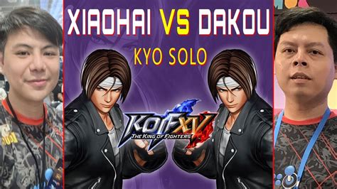 Xiaohai 小孩 Vs Dakou 大口 FT10 KOF XV 23 05 2023 Kyo Solo KOF 15 YouTube