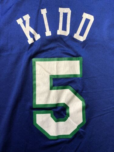 90s Jason Kidd Dallas Mavericks Authentic Champion Nba Jersey Sz 48