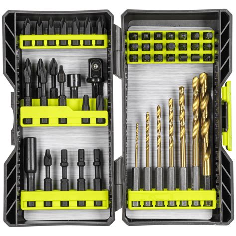 50 Piece Impact Drill And Drive Set RYOBI