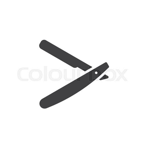 Barber Straight Razor Vector