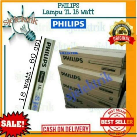 Jual Lampu Tl Neon Philips Watt W Lifemax Lampu Philip Tl Neon