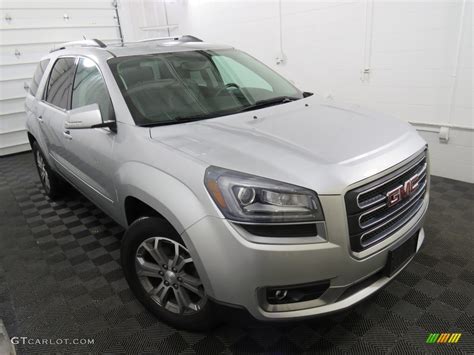 2015 Quicksilver Metallic Gmc Acadia Slt Awd 131514951 Photo 4