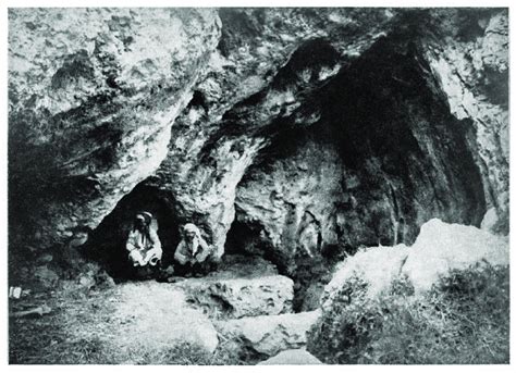 View From The Cave Entrance Showing The Location Of Howes Trench