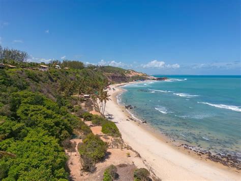 Premium Photo Aerial Photo Of Praia Do Amor In Tibau Do Sul Rio