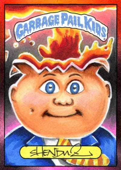 2014 Garbage Pail Kids Adam Bomb Sketch by Chenduz on DeviantArt