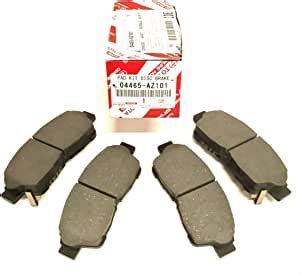 Genuine Toyota Premium Ceramic Front Brake Pad Set 04465 AZ101 1997