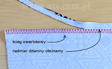 Ścieg owerlokowy z maszyny do szycia a owerlok jakie są pomiędzy