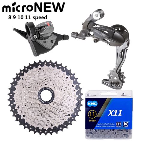 MicroNEW Bicycle Mountain 7 8 9 10 11 Speed Rear Derailleur MTB Road