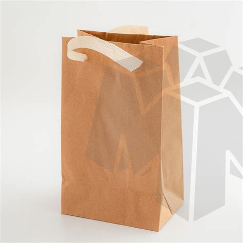 Bolsa De Papel Kraft Con Manijas