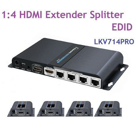 Up To M Lkv Pro X Hdmi Extender Splitter Loop Out Cat Ir