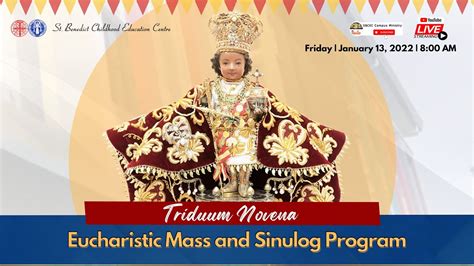 Sbcec Triduum Novena Day Eucharistic Mass And Sinulog Celebration