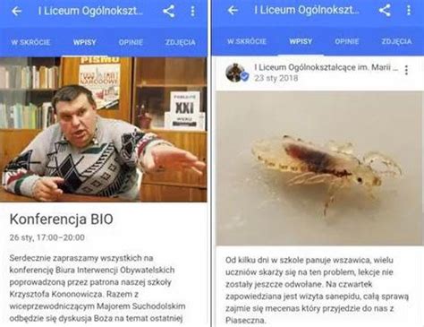 Za ostra reakcja I LO na fałszywe wpisy w internecie Dyrektor