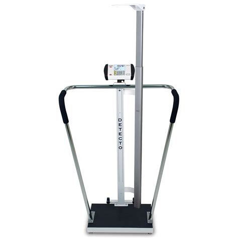 Detecto 6854dhr Bariatric Digital Scale With Digital Height Rod 600