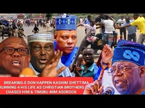 Breaking E Don Happen W R In Nigeria As Tinubu Shettima Life In