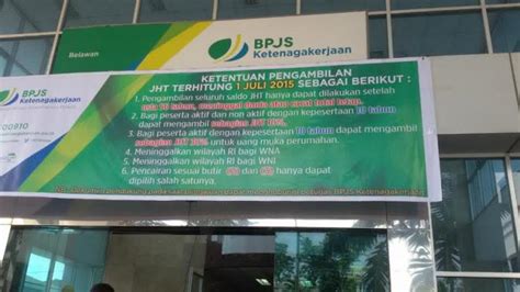 Peraturan Terbaru Soal Pengambilan JHT Di BPJS Ketenagakerjaan Tribun