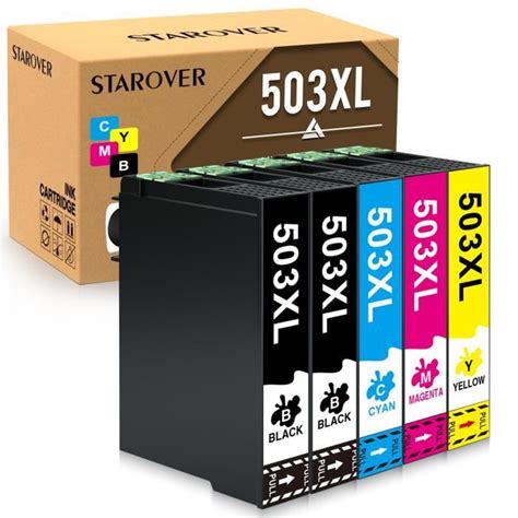 Cartouches D Encre Starover Xl Compatible Avec Epson Xl Epson