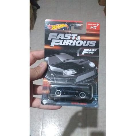 Jual Hot Wheels Fast Furious Toyota Supra Hitam Tulisan Merah Kota Surabaya Kezhop