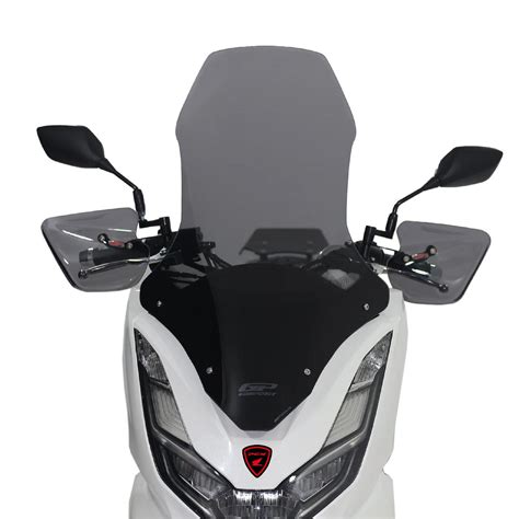 Honda PCX Ön Cam Siperlik Damla Sticker Etiket Modeli Kırmızı