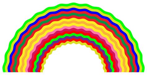 Download 0000ff Wavy Rainbow Svg Freepngimg