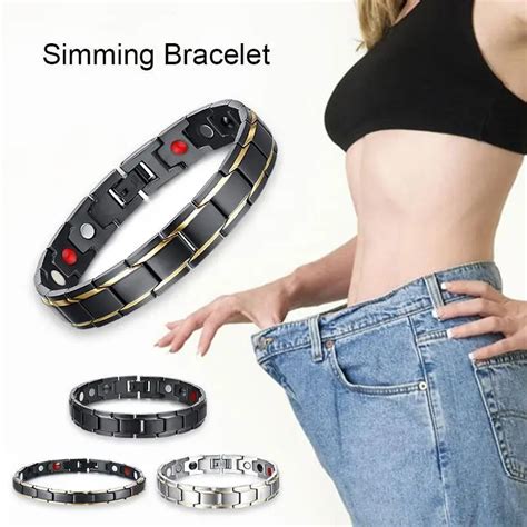 Buy Adjustable Weight Loss Round Black Stone Magnetic