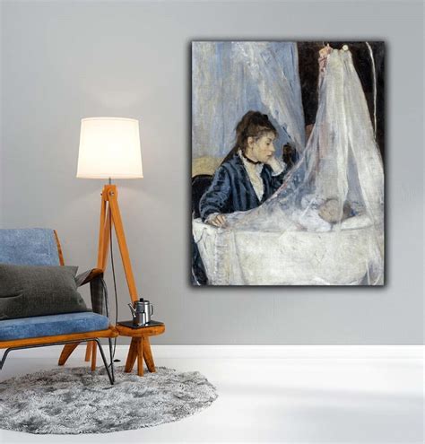 Berthe Morisot The Cradle 1872 Canvas Print Wall Artmorisot Print