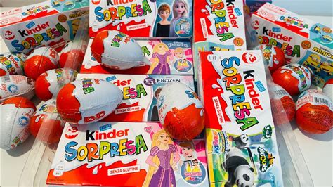 Natoons Vs Disney Kinder Surprise Asmr Unboxing Youtube