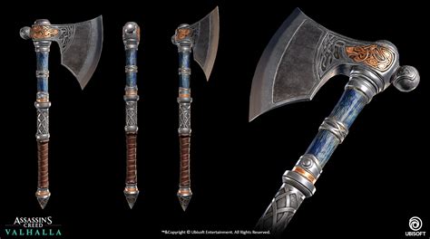 Arnyll Dale Gacusan Assassins Creed Valhalla Weapon Axe