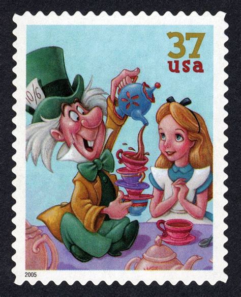 Art Of Disney Celebration Stamps Rodger Eisenbeisz