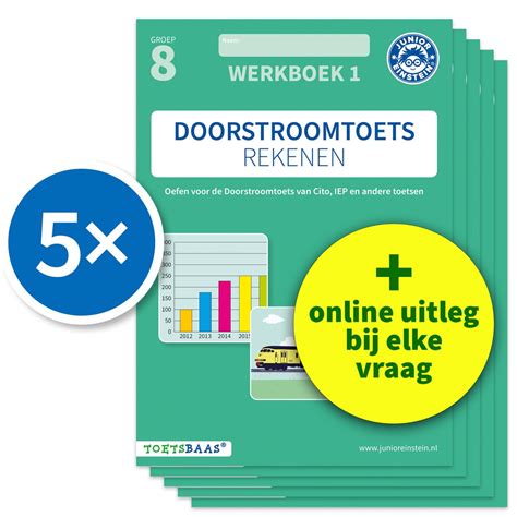 Doorstroomtoets Rekenen Werkboek Online Video Uitleg Set Van