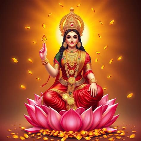 Goddess maha laxmi devi ai images | Premium AI-generated image