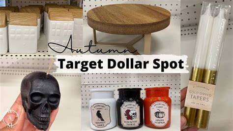 New Target Dollar Spot Shop With Me Fall Halloween Must