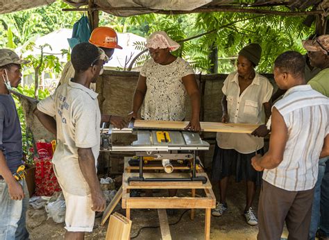 Building Resilience in Haiti: Training in Modern Beehive Construction
