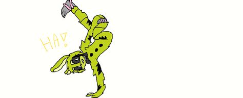 Break Dancing Springtrap By Sadiethebunny On Deviantart