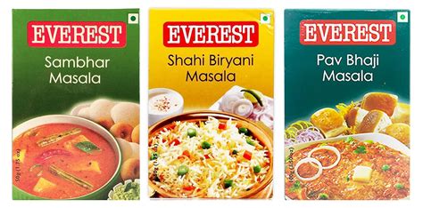 Everest Spices Variety Pack: Sambhar, Shahi Biryani, Australia | Ubuy