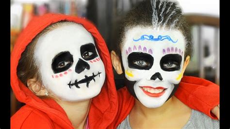 Disneys Coco Kids Makeup Tutorial Youtube