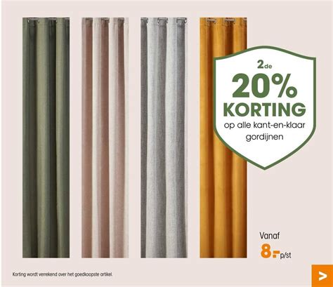 Alle Kant En Klaar Gordijnen Aanbieding Bij Kwantum