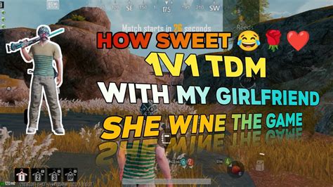 1v1 Tdm With My Girlfriend Ll Prank 😂 Ll Bgmi Gameplay Llbgmi