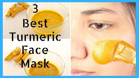 3 Best Turmeric Face Mask Diy For Glowing Skin Youtube