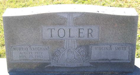 Murray Vaughan Toler 1922 1983 Memorial Find A Grave