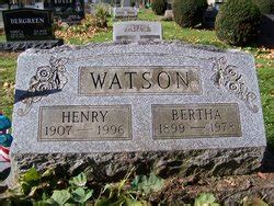 Bertha E Dickinson Watson M Morial Find A Grave