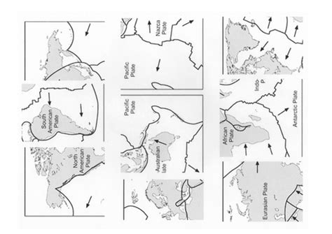 Plate Tectonics Jig Saw By Geographykp Uk Teaching Resources Tes