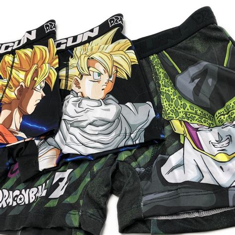 Freegun X Dbz Lot Boxers Homme Dragon Ball Z Livraison Gratuite