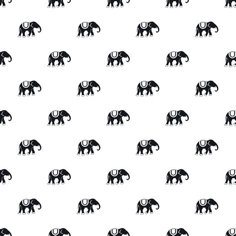 elephant pattern simple style  vector art  vecteezy