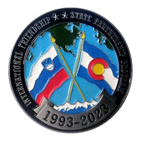 233 Sfs State Partnership Program 30th Anniversary Challenge Coin