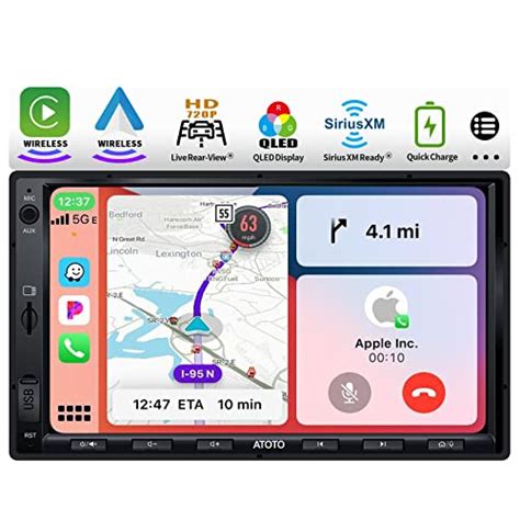 Atoto F Xe Inch Wireless Carplay Wireless Android Auto Double Din