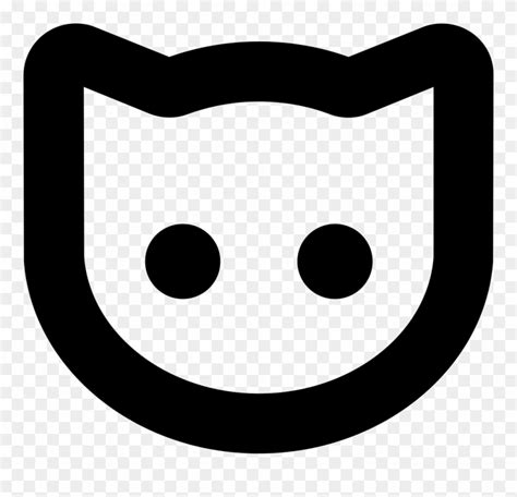 Download Cat Face Outline Svg Png Icon Free Download - Cat Face Icon ...