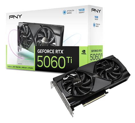 PNY GEFORCE RTX 5060 TI 16GB DUAL FAN - PNY APPROVAL ONLY (VCG5060T16DFXPB1)