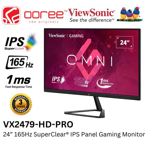 VIEWSONIC 24 VX2479 HD PRO 27 VX2779 HD PRO LED FULL HD IPS PANEL