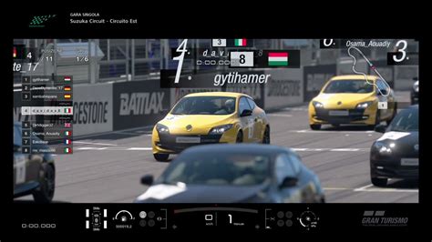 GTSPORT Daily Race A Suzuka Est Renault Megane RS Trophy 23 11 2021